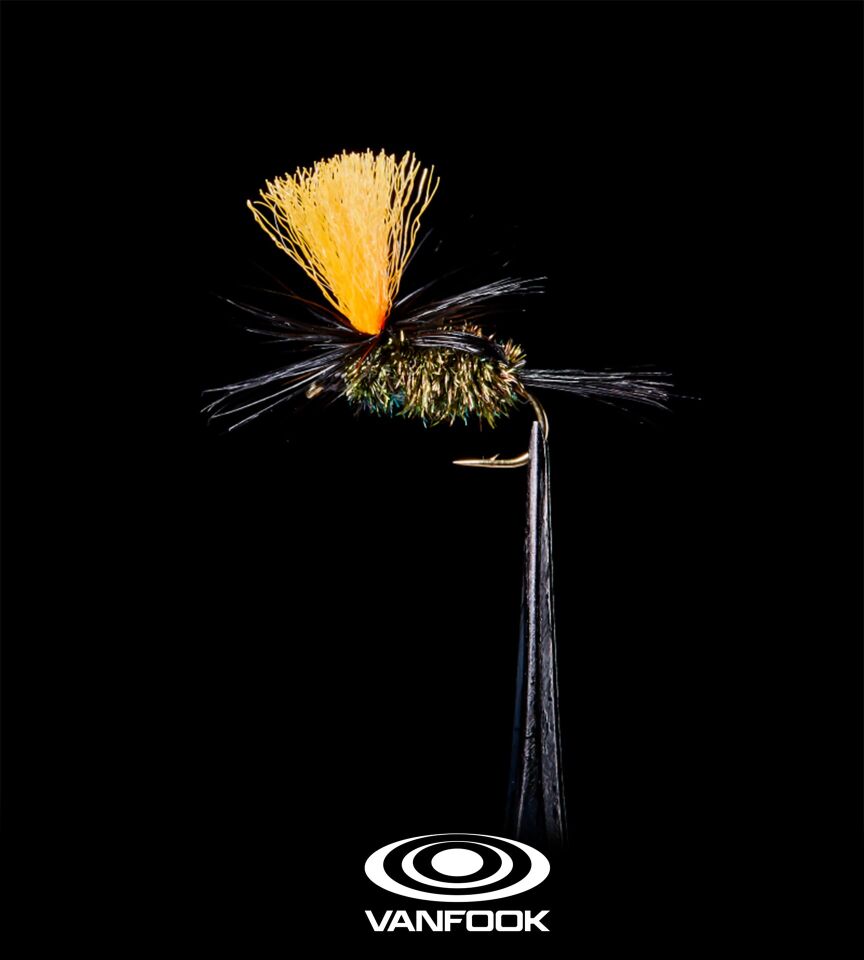 VANFOOK VTF-012 TENKARA FLY PARACHUTE 5P #12