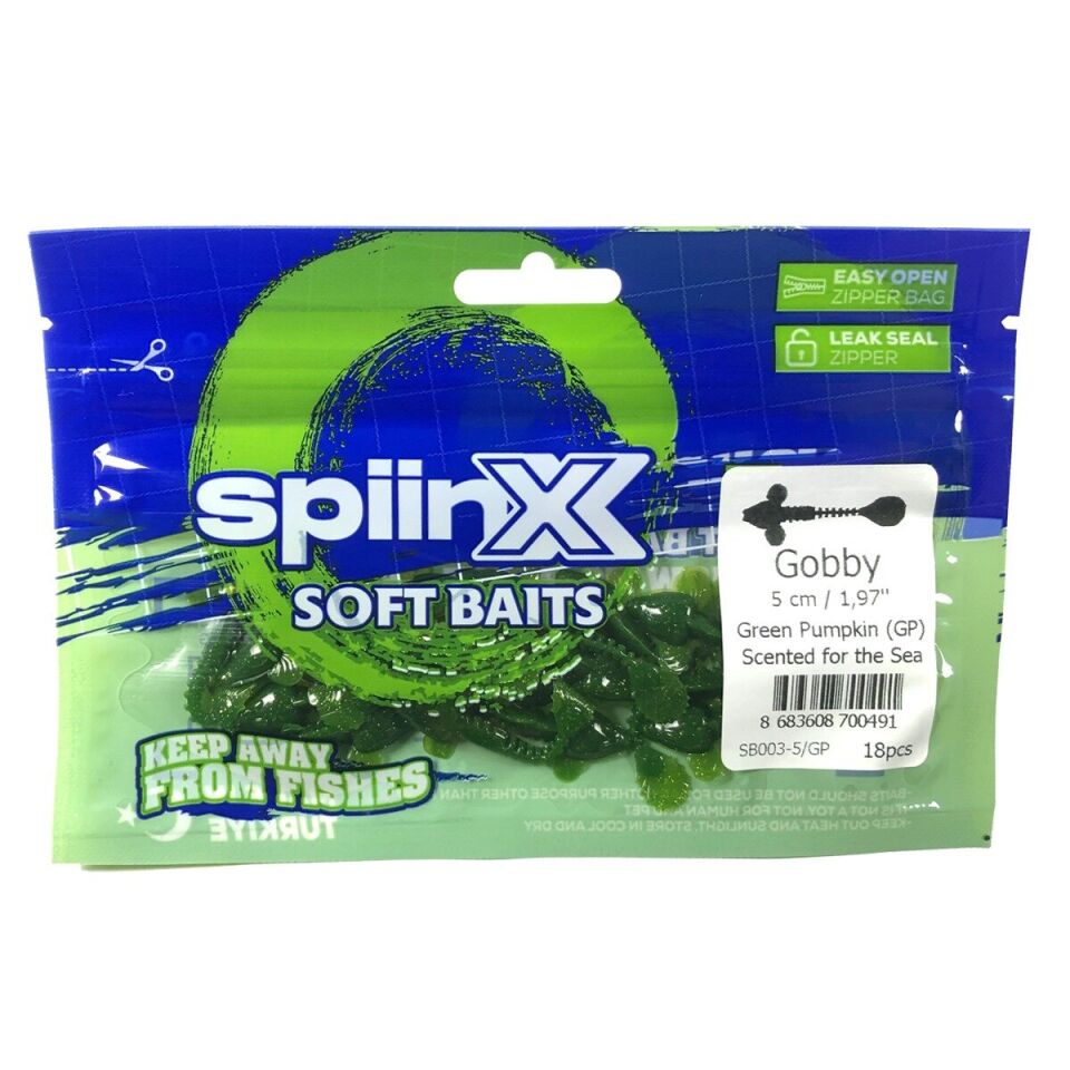 SPIINX GOBBY SİLİKON 5CM 18P HOT RED