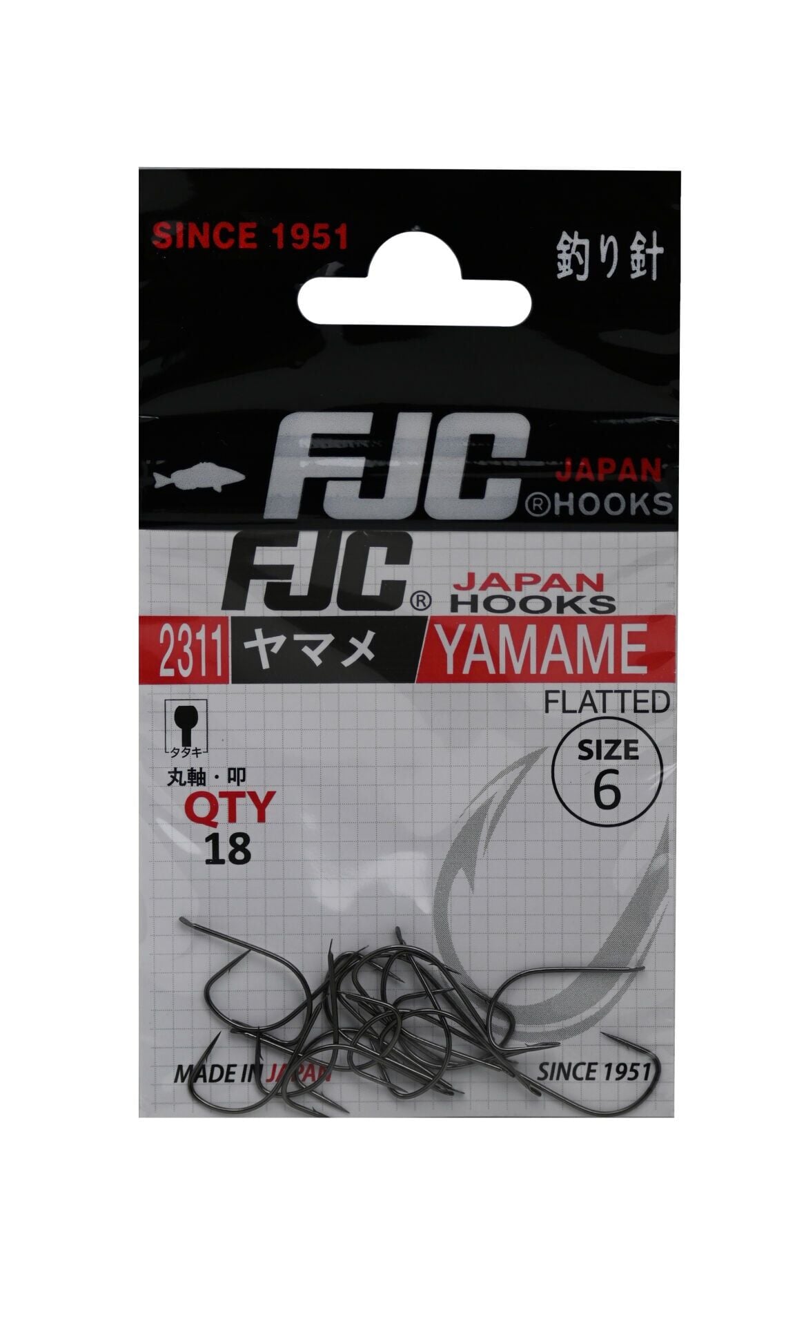 FJC2311 YAMAME BLACK NIKEL