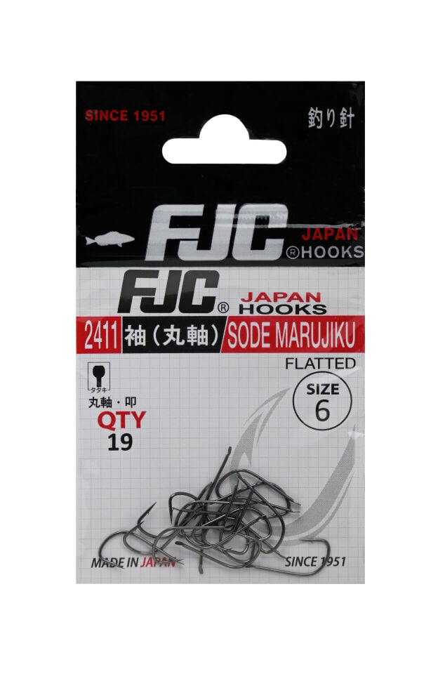 FJC2411 SODE MARUJIKU BLACK NIKEL