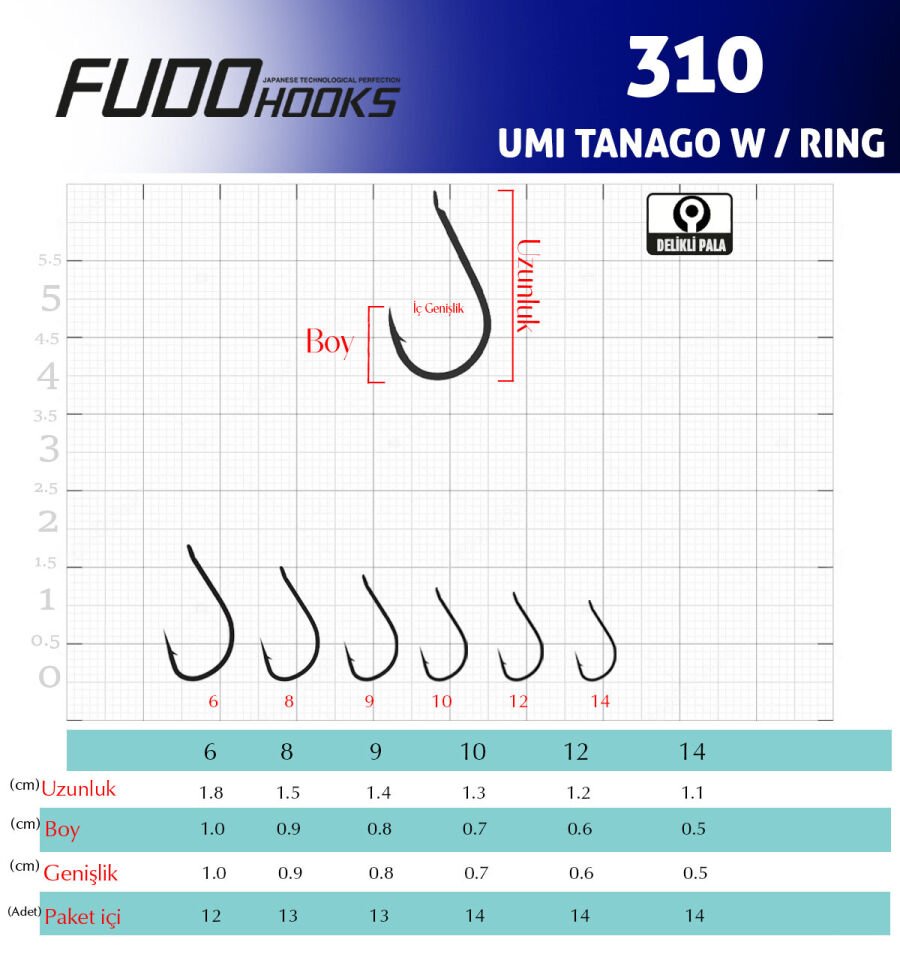 3107 UMI TANAGO W/RING #14 TEFLON 14P