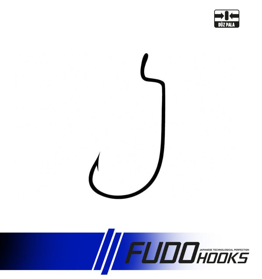 4911 FUDO WORM 108R #1 BLACK NIKEL 5P