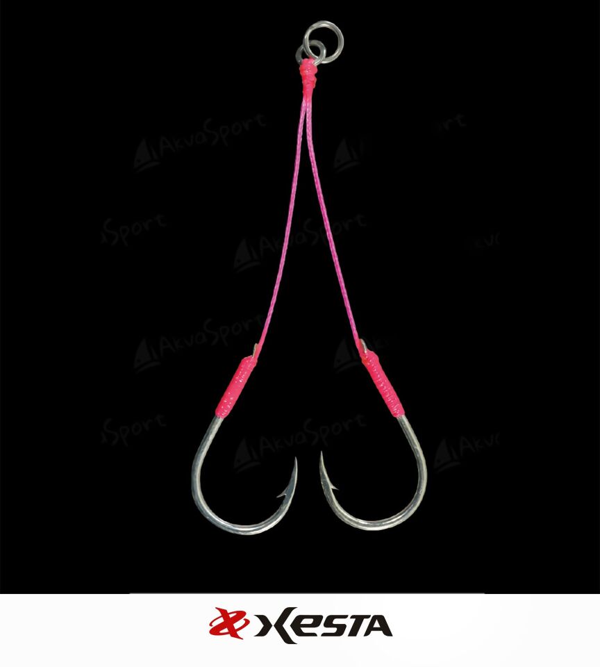 XESTA W CLAW HOLD TUNE ASSIST IĞNE DOUBLE 4 CM #4/0 2P