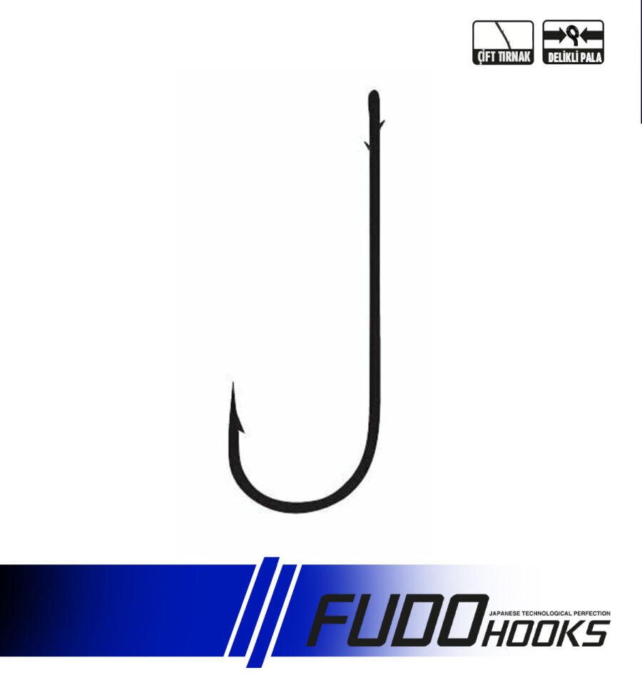 6111 FUDO WORM SSB2 #1/0 BLACK NIKEL 5P