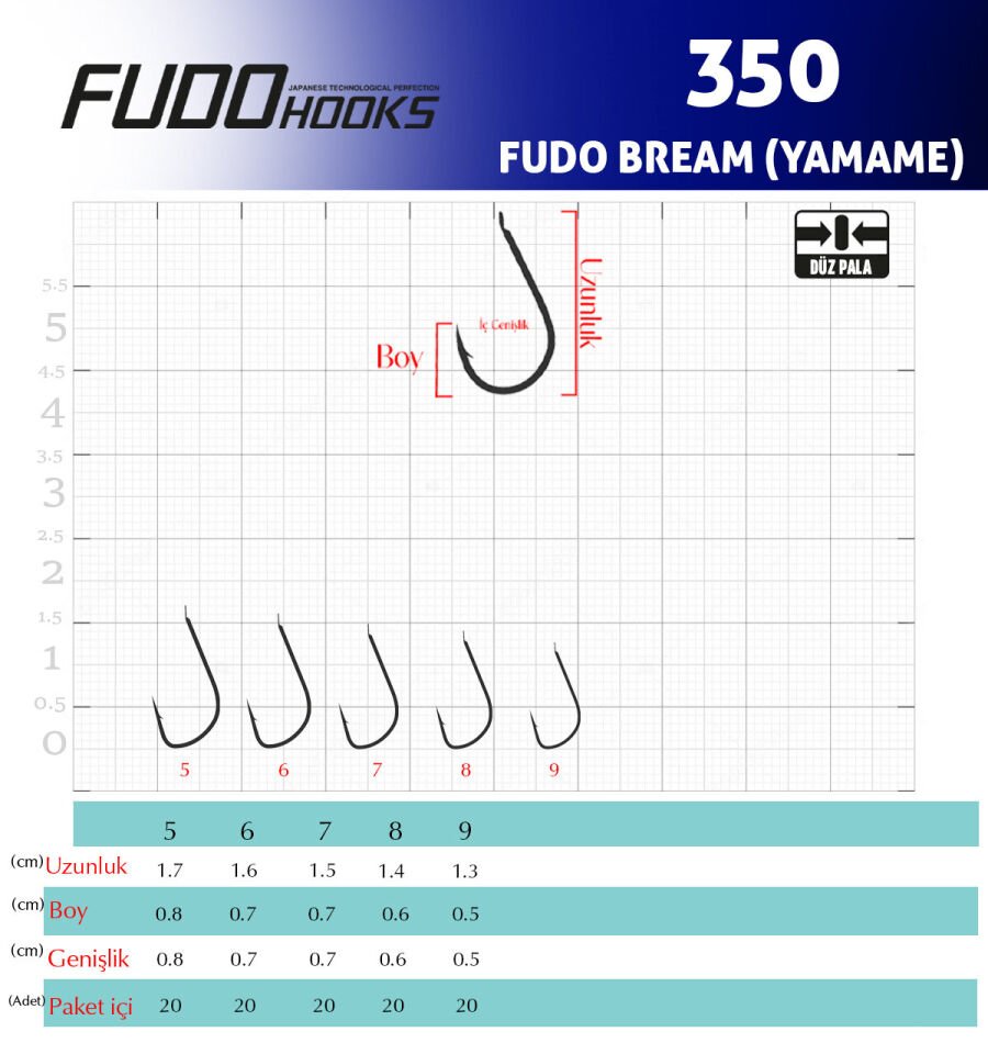 3500 FUDO BREAM (YAMAME) #9 NIKEL 21P