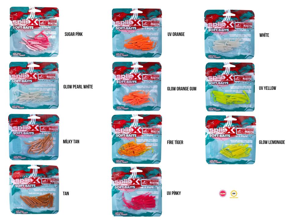 SPIINX BABY FISH SİLİKON 4.5CM 18P MILKY TAN