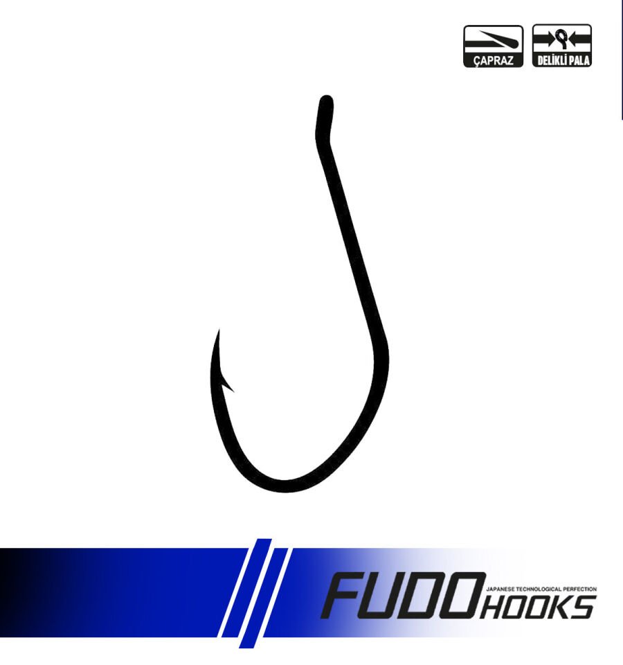 6901 FUDO CATFISH #9/0 BLACK NIKEL 3P