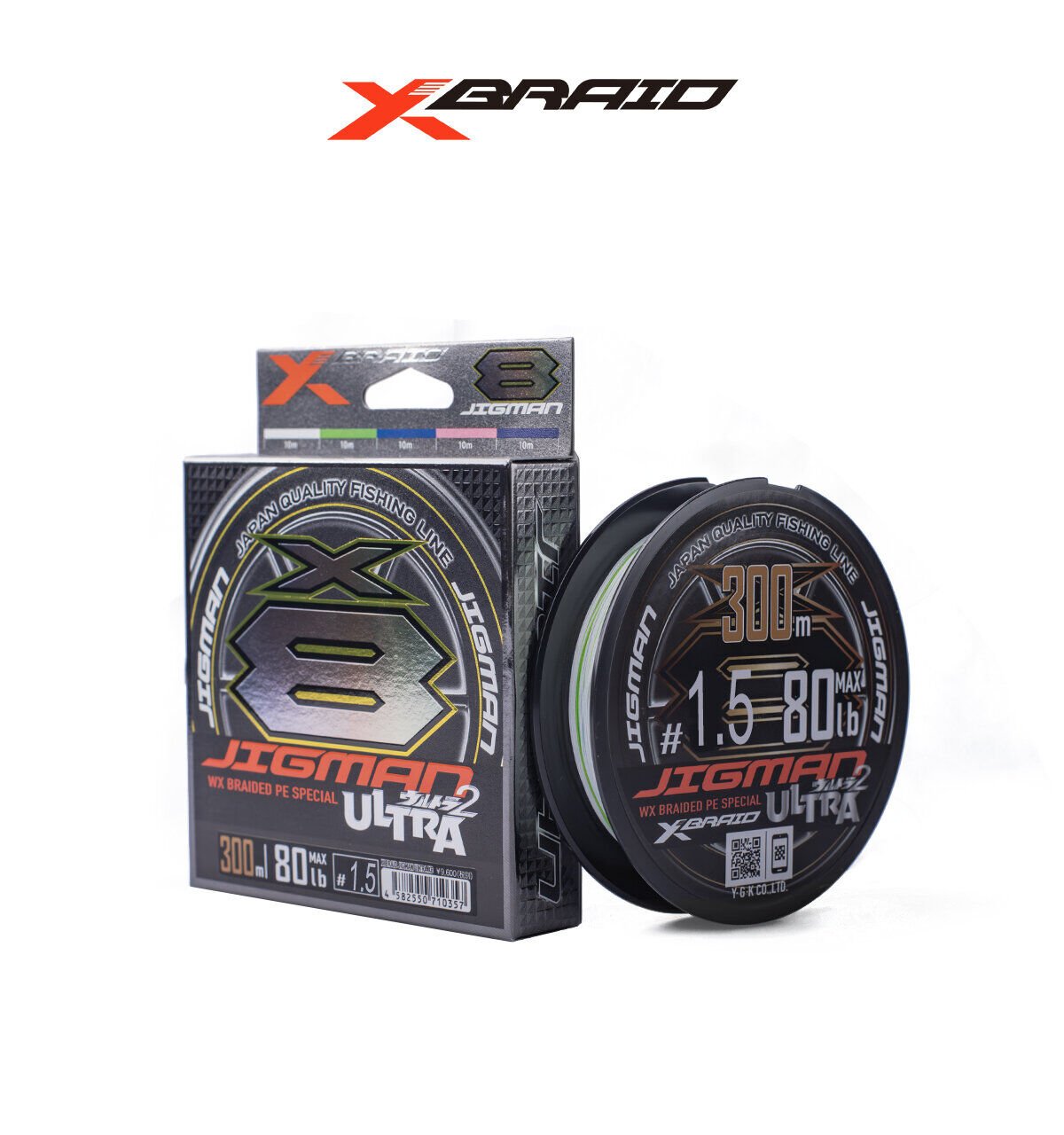 YGK X005 JIGMAN ULTRA PE X8 300M 13.60KG 0.205 MULTİCOLOR