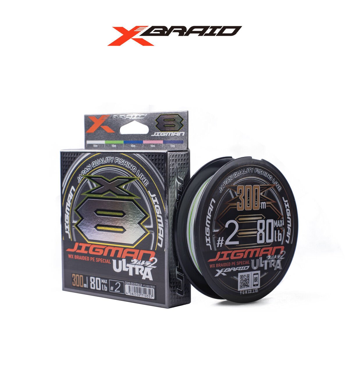 YGK X005 JIGMAN ULTRA PE X8 300M 18.14KG 0.235 MULTİCOLOR