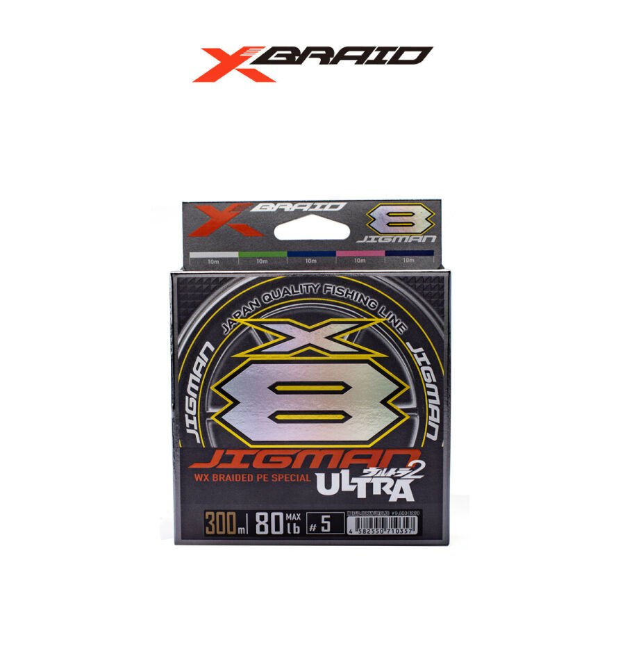 YGK X005 JIGMAN ULTRA PE X8 300M 36KG 0.37 MULTİCOLOR