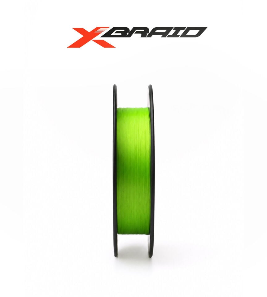 YGK X035 BRAID CORD PE X4 150M 4.5KG 0.117 FLUO GREEN