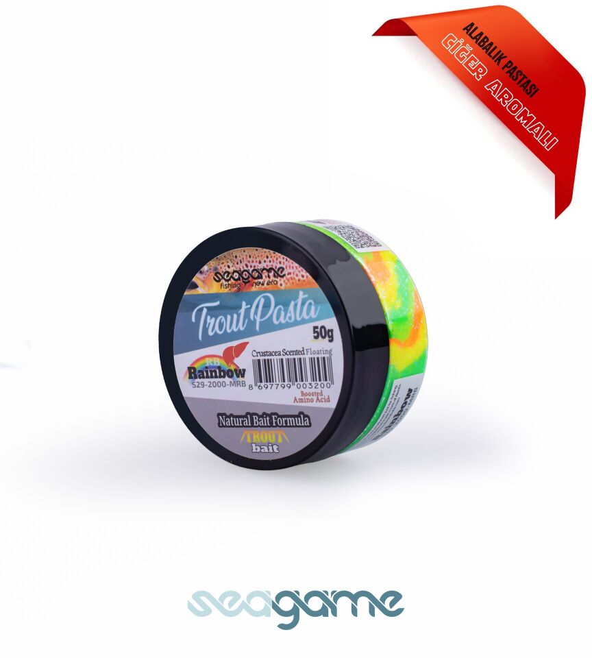 SEAGAME TROUT PASTA ALABALIK HAMURU CİĞER GÖKKUŞAĞI 50G