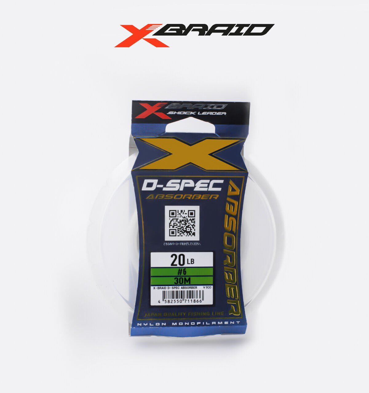 YGK X027 ABSORBER D-SPEC NYLON 30M 11.34KG 0.40