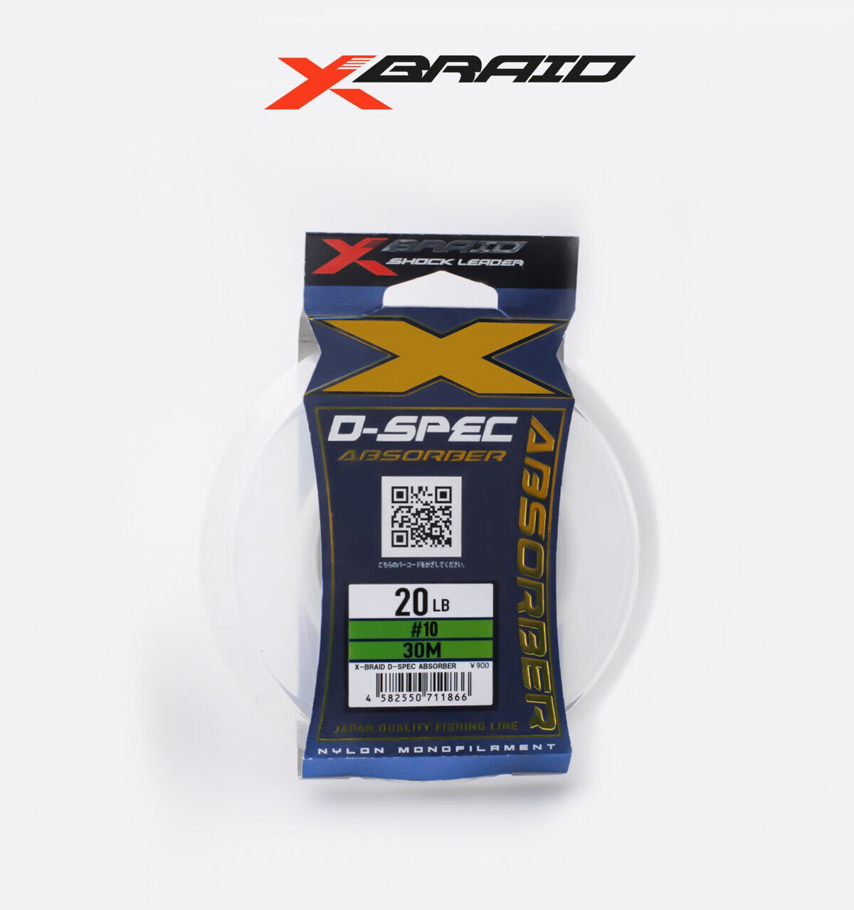 YGK X027 ABSORBER D-SPEC NYLON 30M 16KG 0.52