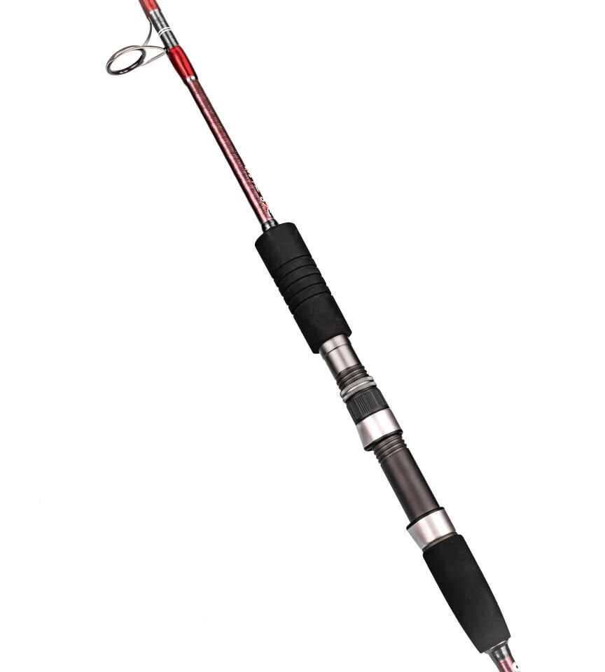 DCR PİRİ REİS TETİKLİ JIG VE CANLI YEM KAMIŞI 185 CM 150-350 BORDO