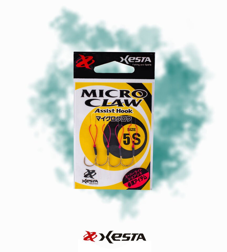 XESTA MICRO W CLAW DOUBLE ASSIST 5S 2P