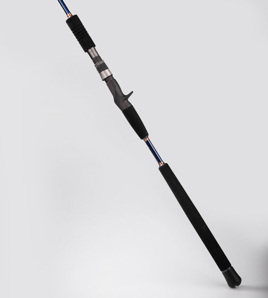 DCR HİLAL TETİKLİ JIG VE CANLI YEM KAMIŞI 185 CM 100-300 LACİVERT