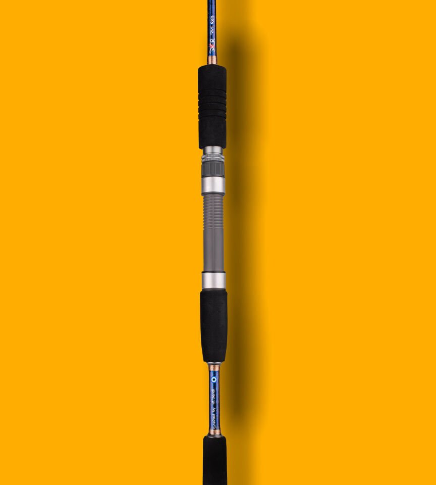 DCR HİLAL TETİKLİ JIG VE CANLI YEM KAMIŞI 185 CM 100-300 LACİVERT