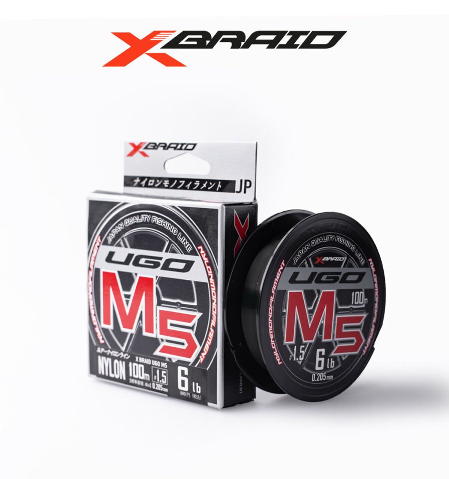 YGK X062 UGO M5 NYLON 100M 2.72KG 0.205