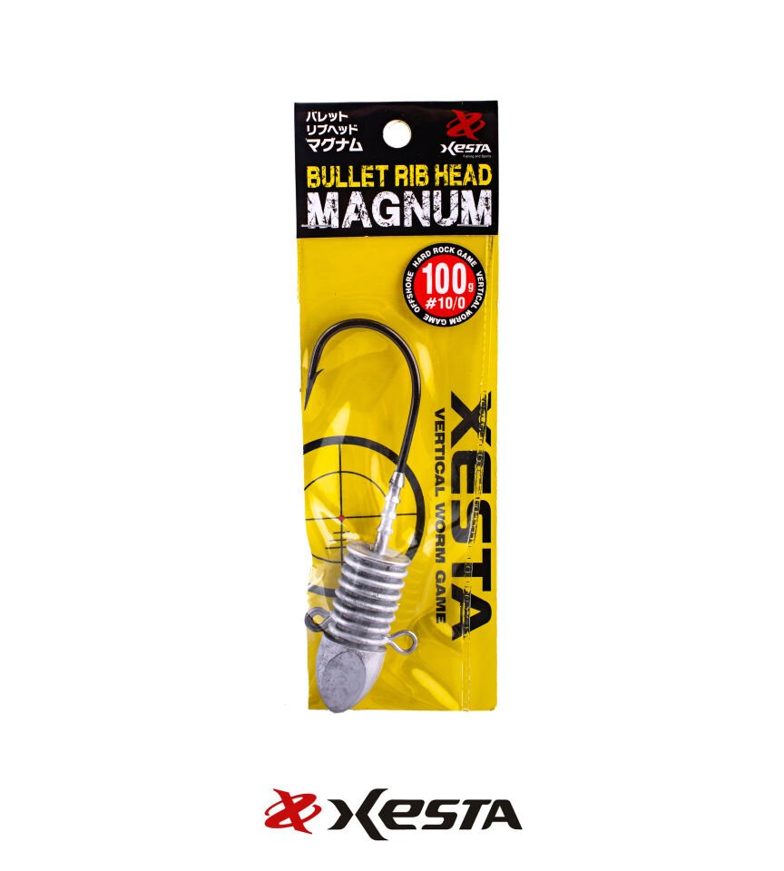 XESTA BULLET RIBHEAD MAGNUM JIGHEAD #10/0 1P 120G