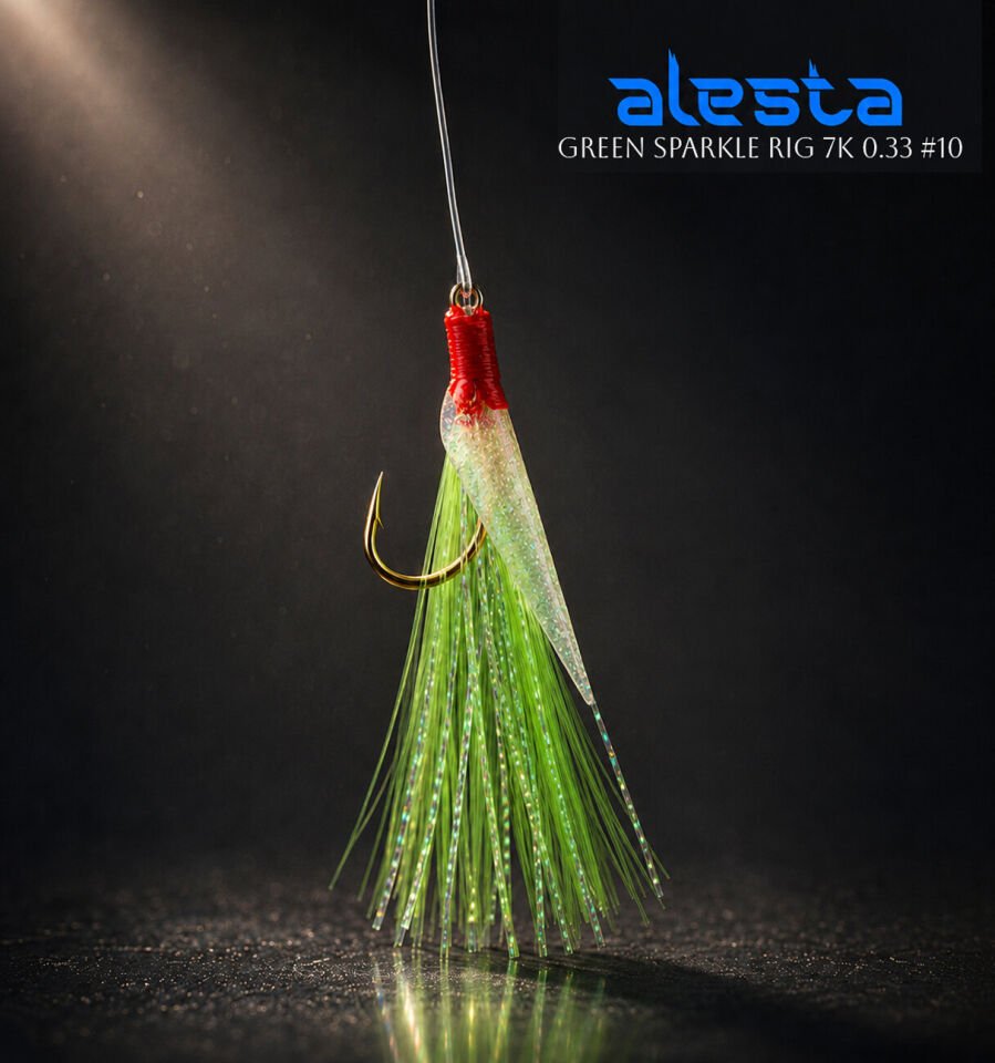 GREEN SPARKLE RIG X0244 7K 0.33 #10