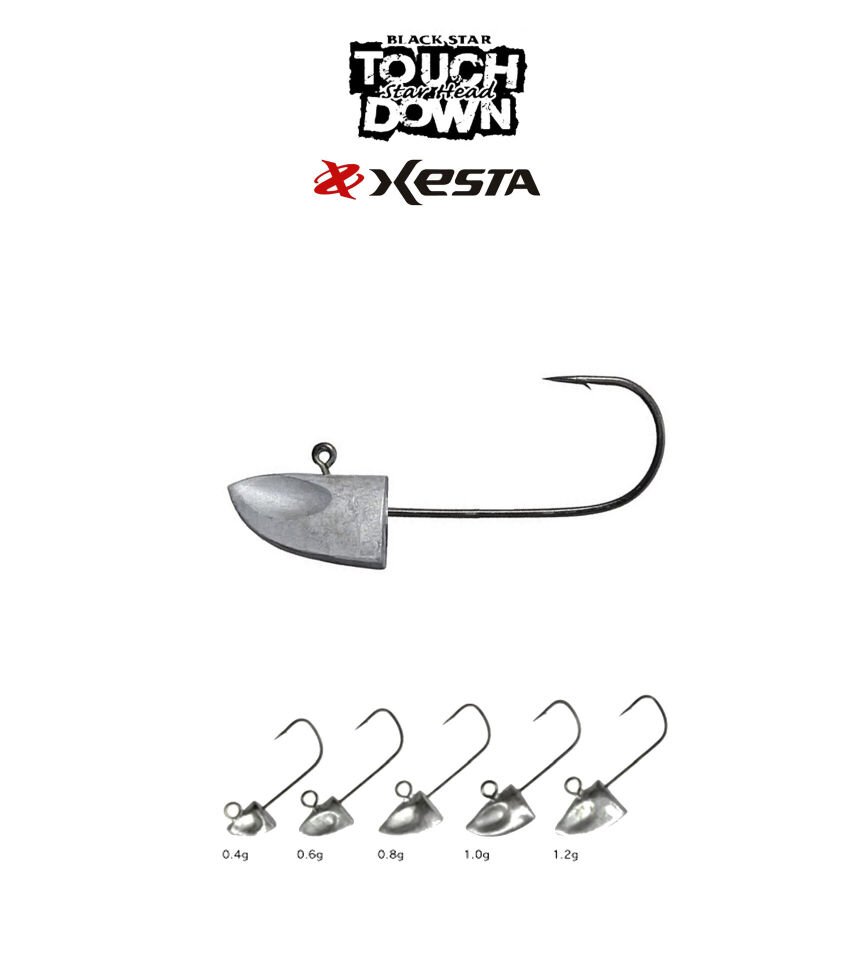 XESTA STAR HEAD SLOW DOWN JIGHEAD #8 4P 0.4G