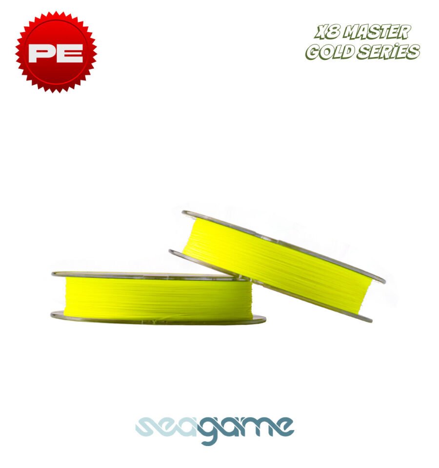 SEAGAME MASTER X8 PE 300M #0.20 FLUO YELLOW