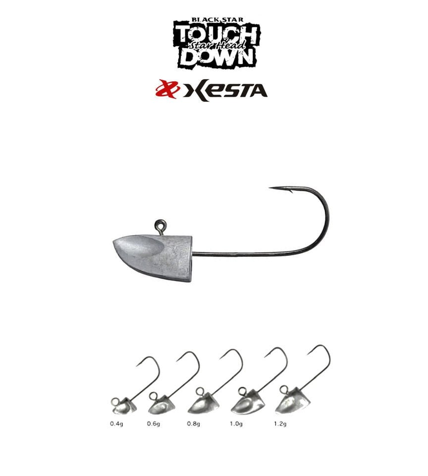 XESTA STAR HEAD SLOW DOWN JIGHEAD #8 4P 0.8G
