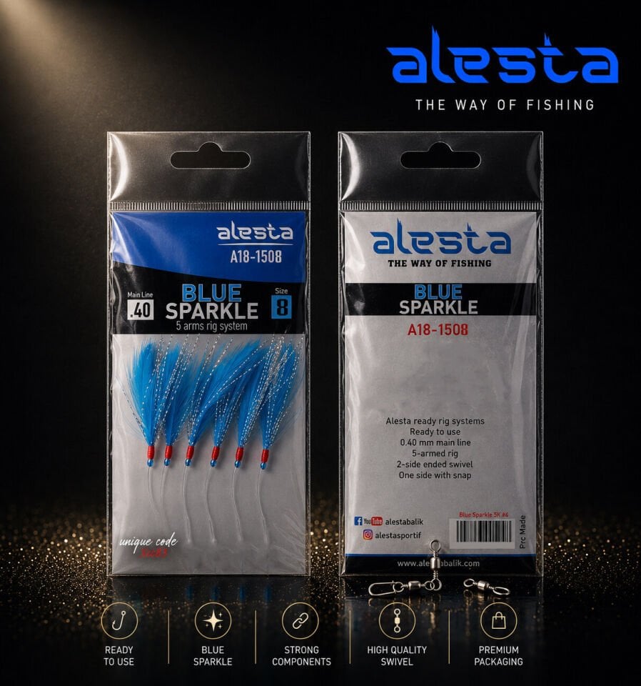 BLUE SPARKLE RIG X0253 5K 0.40 #8