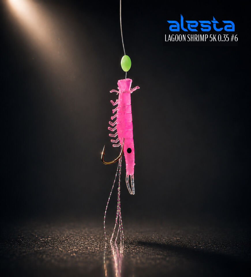 LAGOON SHRIMP RIG X0288 5K 0.35 #6 PINK