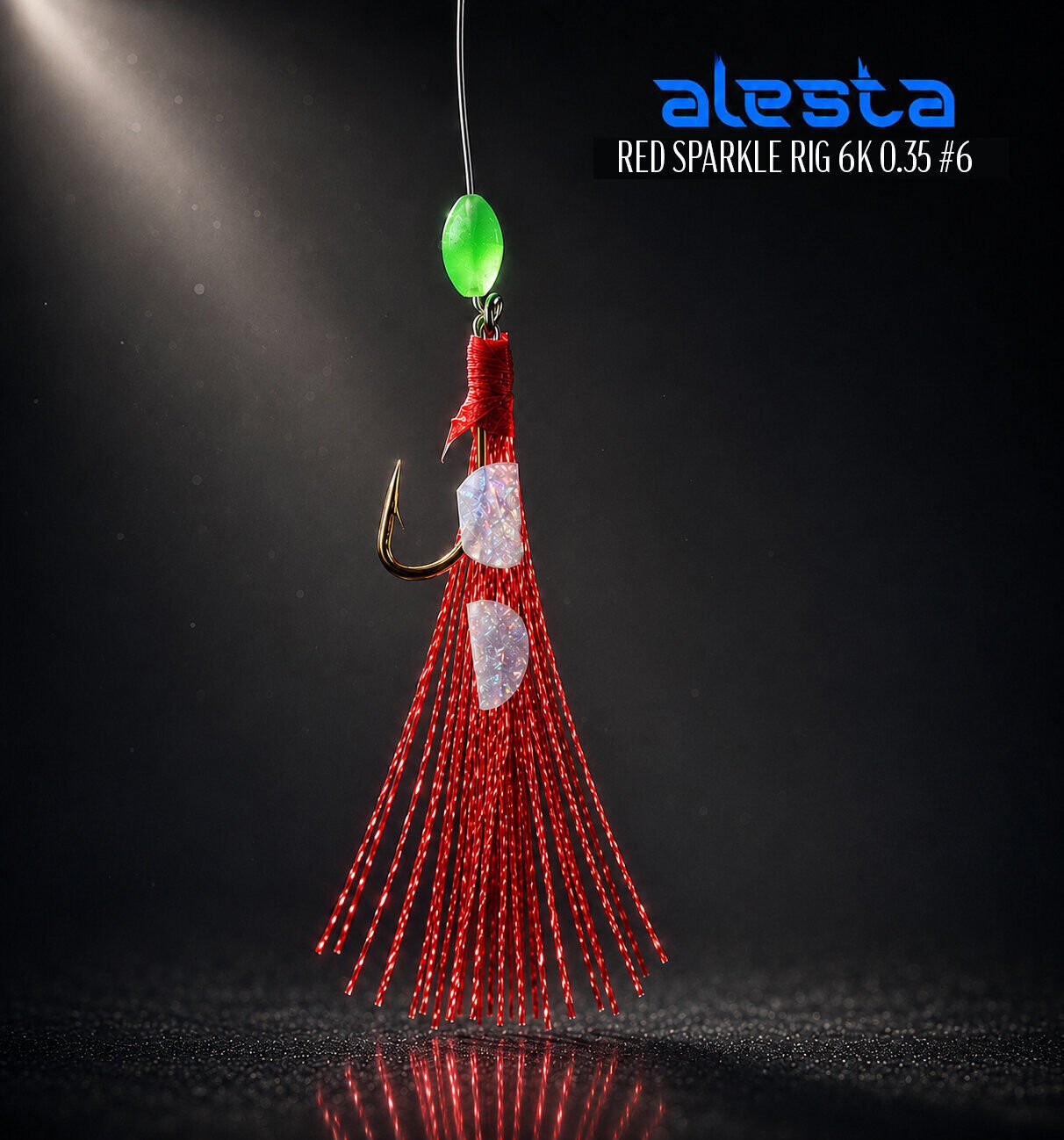 RED SPARKLE RIG X0225 6K 0.35 #6