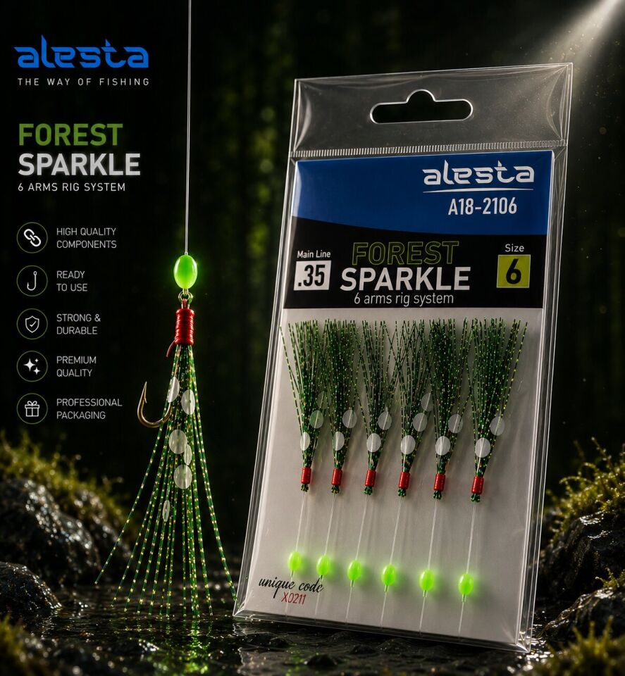 FOREST SPARKLE RIG X0211 6K 0.35 #6