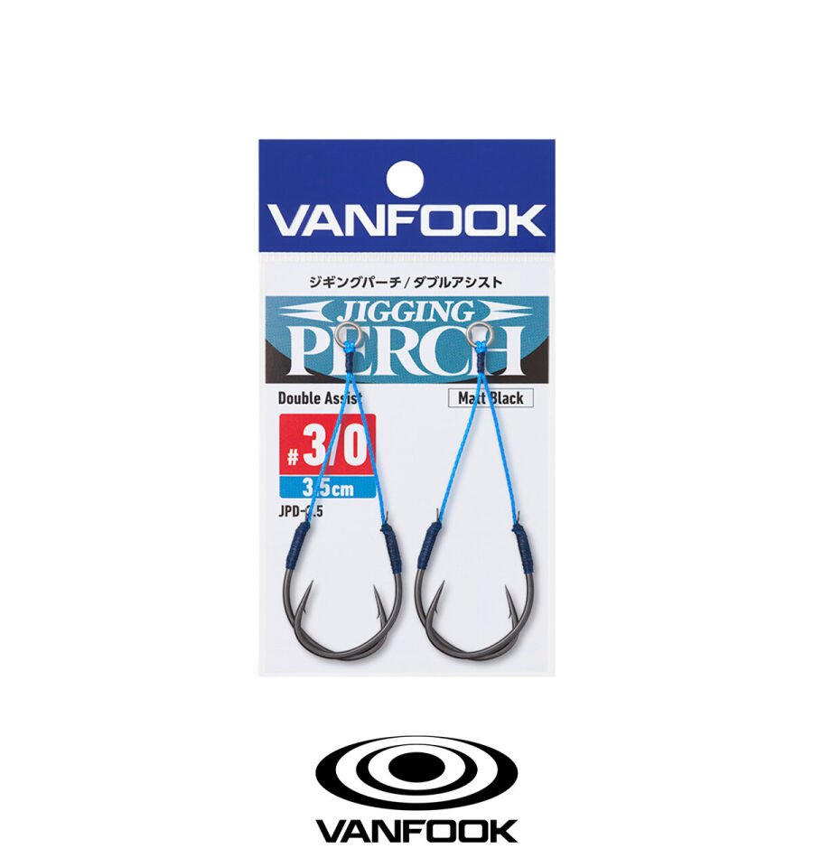 VANFOOK JPD-1.5 JIGGING PERCH DB ASIS 3.5CM 2P #3/0