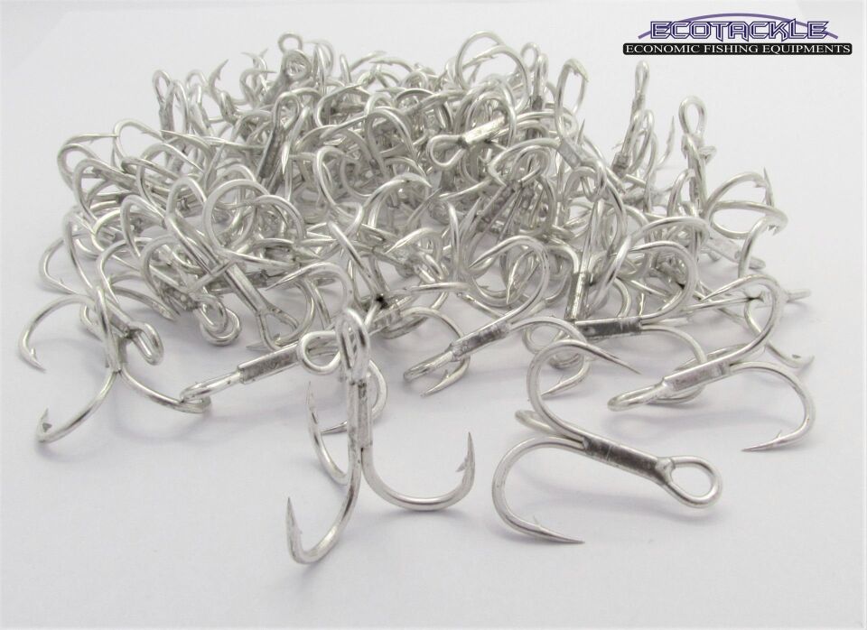 Ecotackle TB-44 Üçlü İğne Nikel 100p