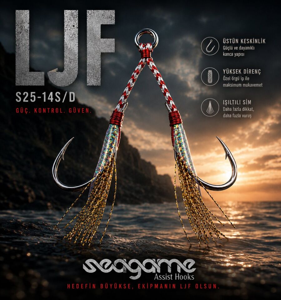 LIGHT JIGGING FLASH LJF DOUBLE 2P #8