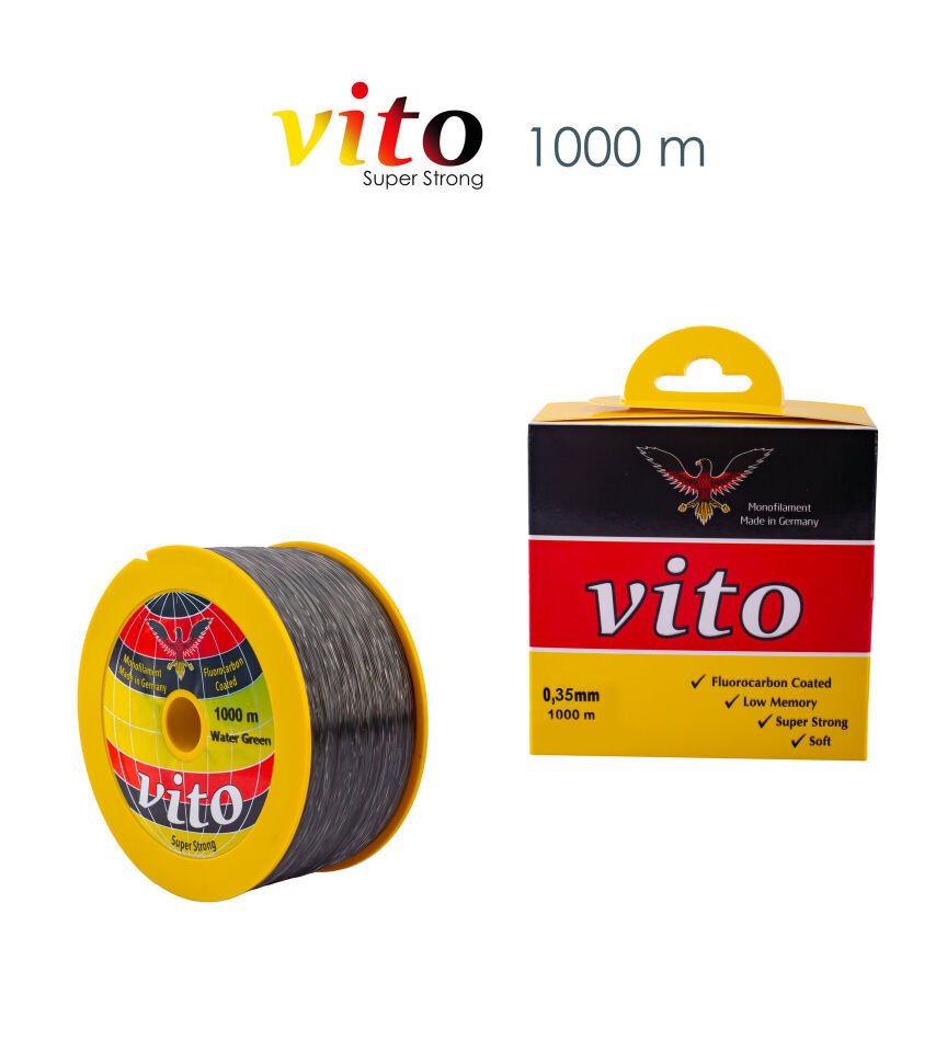 VİTO 0,35 1000M BOBİN MİSİNA YEŞİL