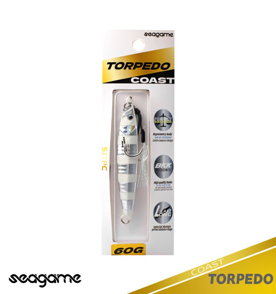 SEAGAME TORPEDO COAST 60G #001 ZEBRA GLOW