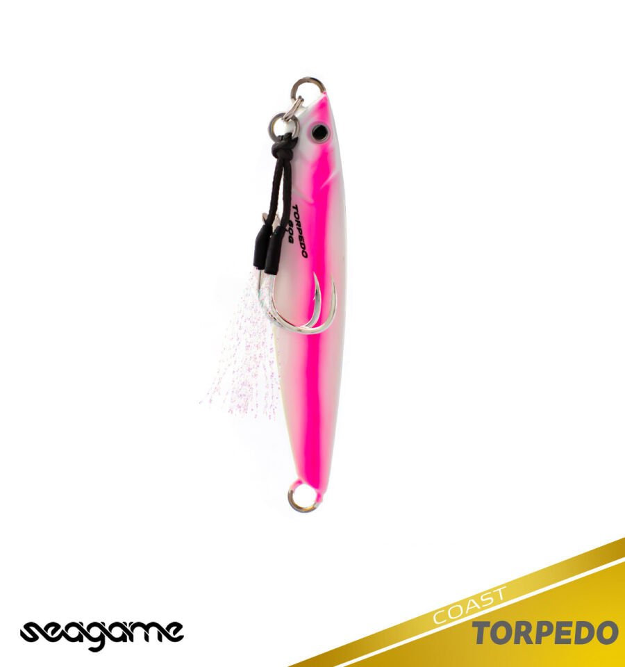 SEAGAME TORPEDO COAST 60G #227 SILVER PINK LINE