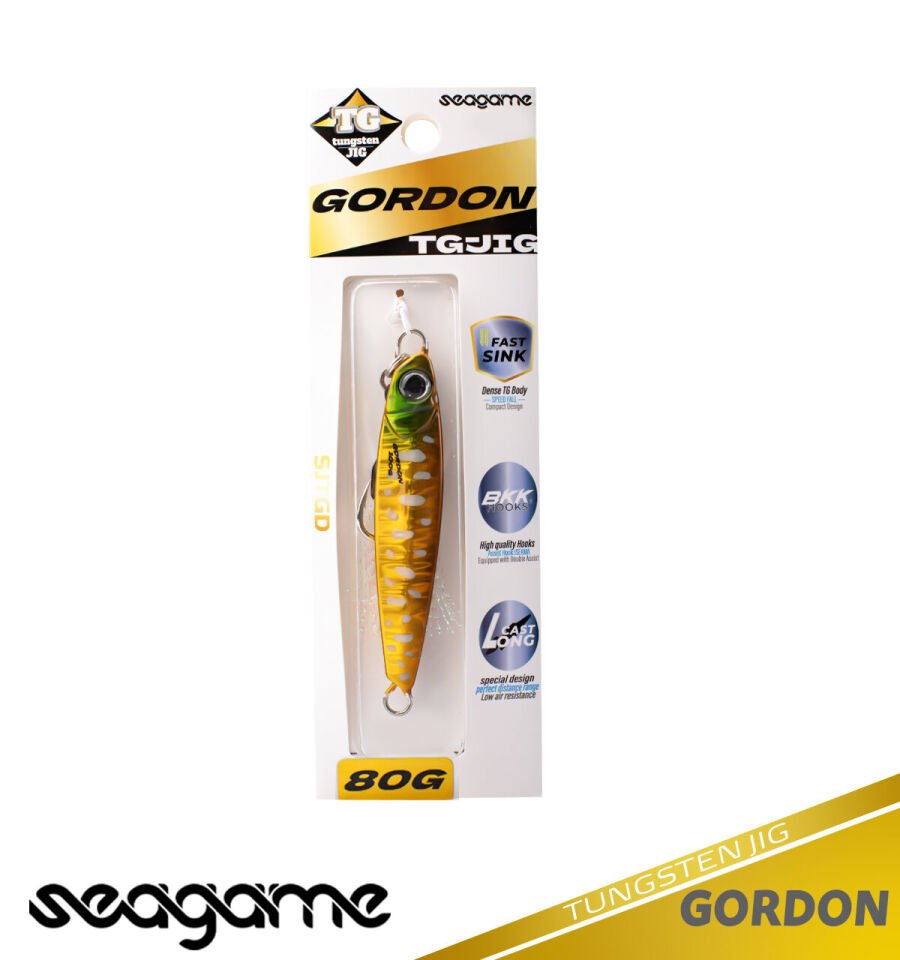 SEAGAME GORDON TG JIG 80G #067 SQUID GLOW