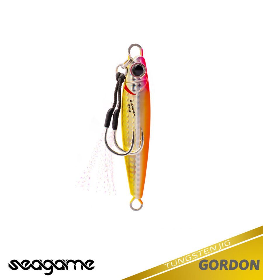 SEAGAME GORDON TG JIG 80G #204 ORANGE G. S. PINKHEAD