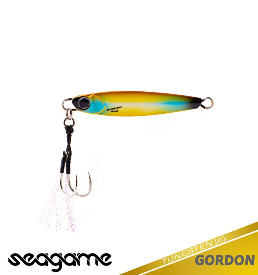 SEAGAME GORDON TG JIG 80G #214 FULL GLOW SQUID CL HOLO