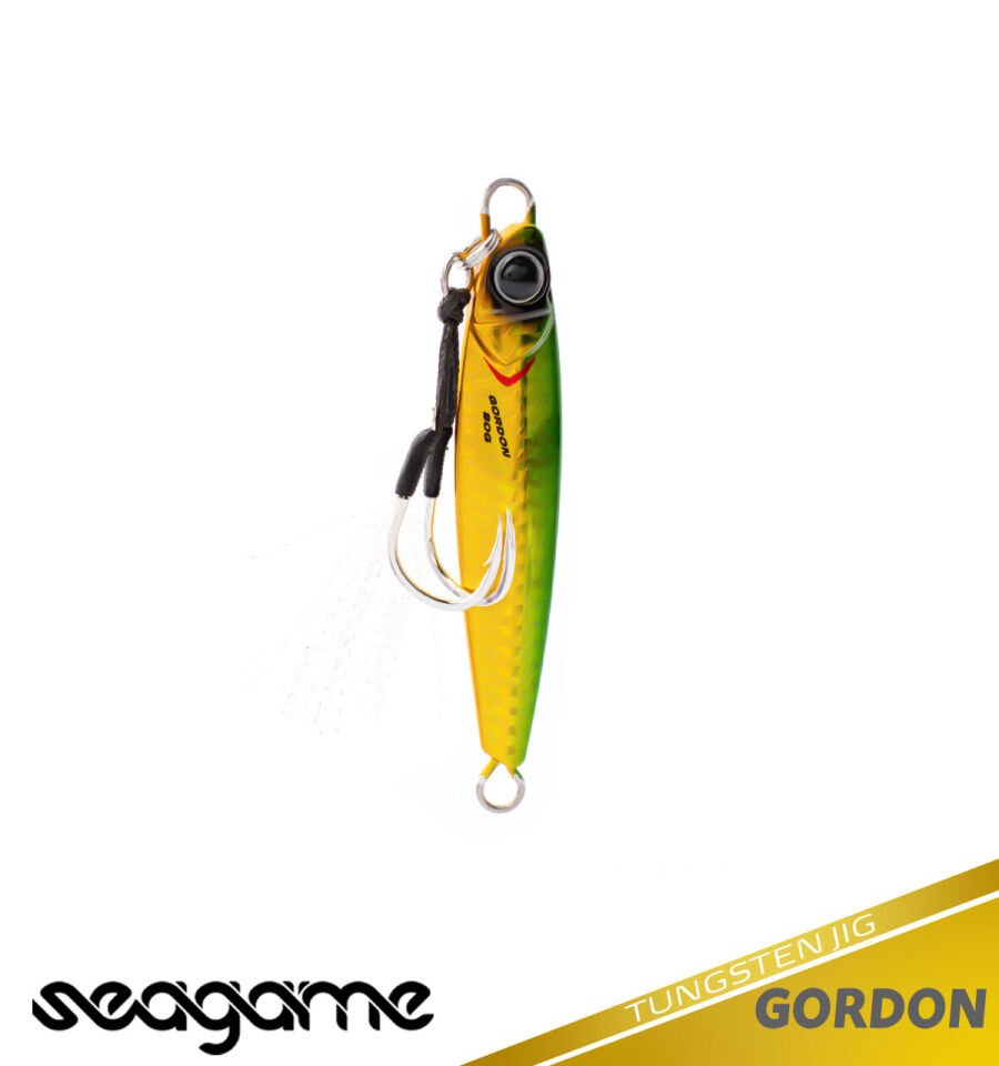 SEAGAME GORDON TG JIG 80G #051GREEN GOLD