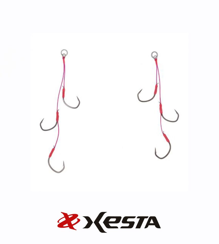 XESTA TRIPLE CLAW DEEP TUNE LONG ASSIST 2/0-3/0