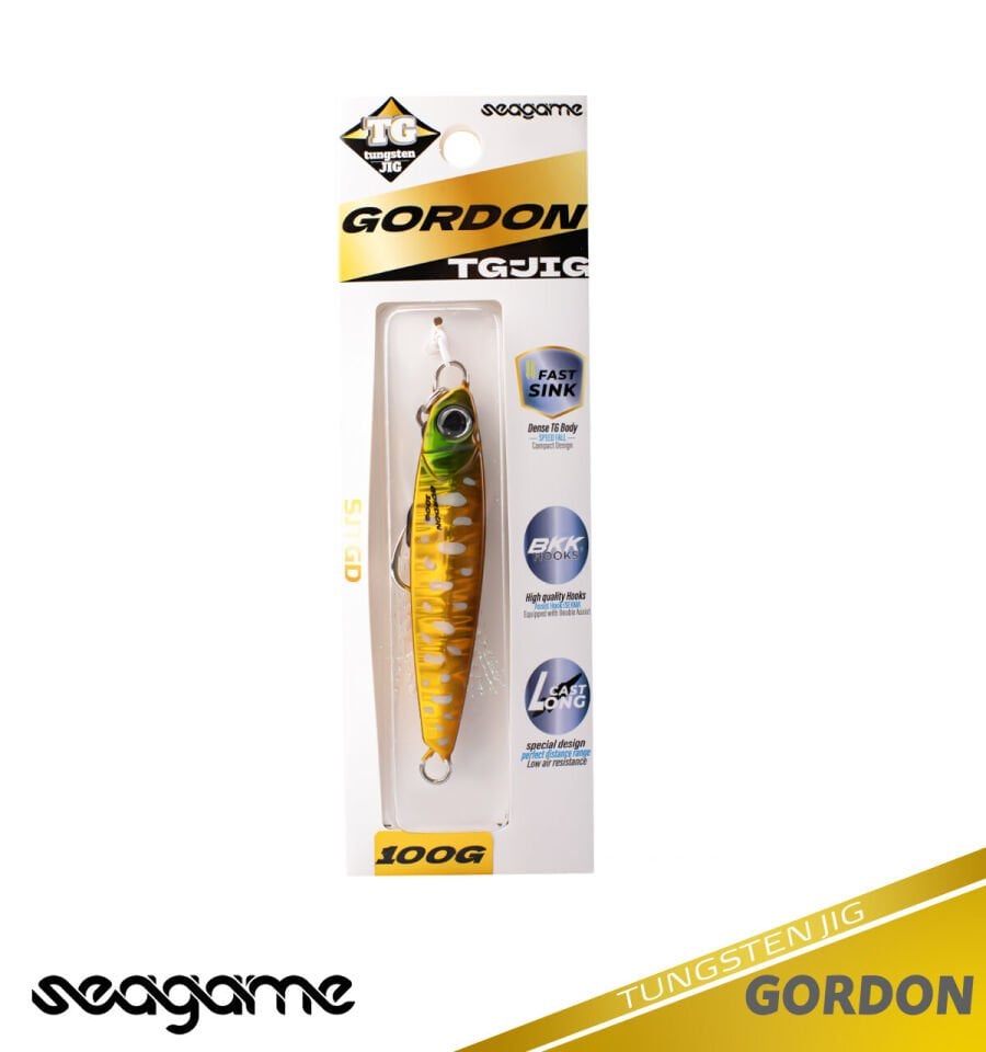 SEAGAME GORDON TG JIG 100G #067 SQUID GLOW