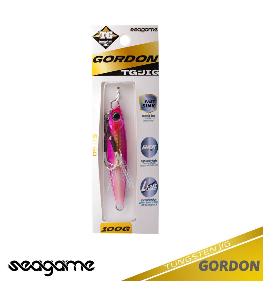 SEAGAME GORDON TG JIG 100G #216 PINK GOLD GLOW