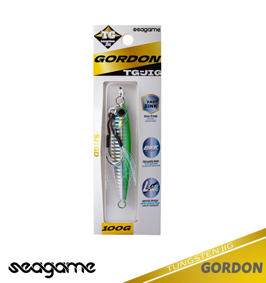 SEAGAME GORDON TG JIG 100G #223 BH GREEN