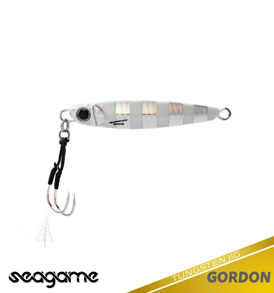 SEAGAME GORDON TG JIG 120G #001 ZEBRA GLOW
