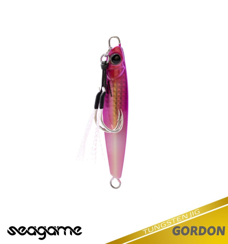 SEAGAME GORDON TG JIG 120G #216 PINK GOLD GLOW
