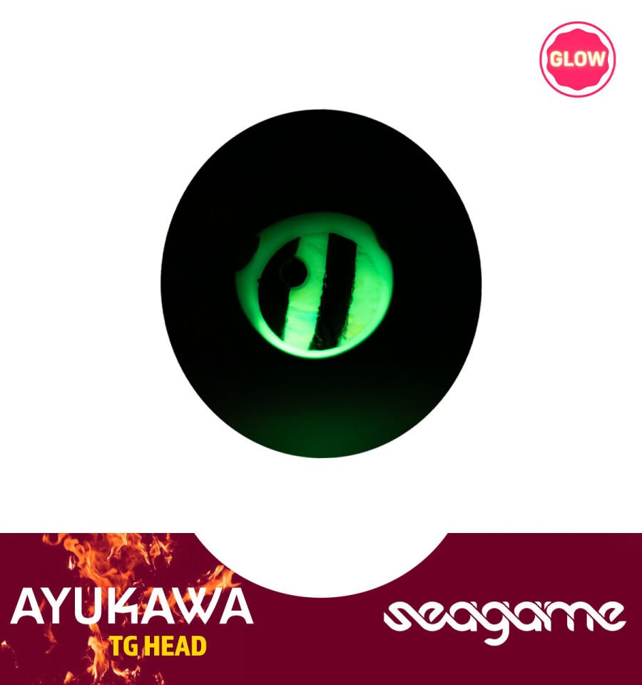 SEAGAME AYUKAWA TG HEAD 100G #902 WHITE ZEBRA ABLN