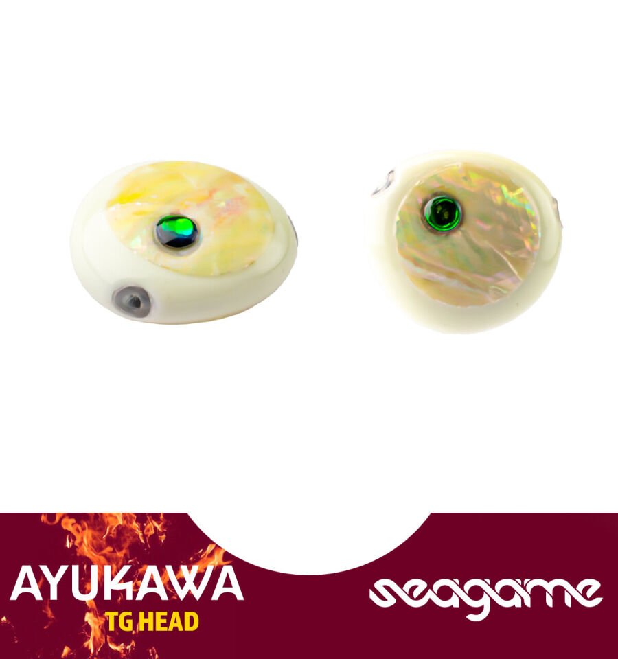 SEAGAME AYUKAWA TG HEAD 60G #901 PEARL ABALONE